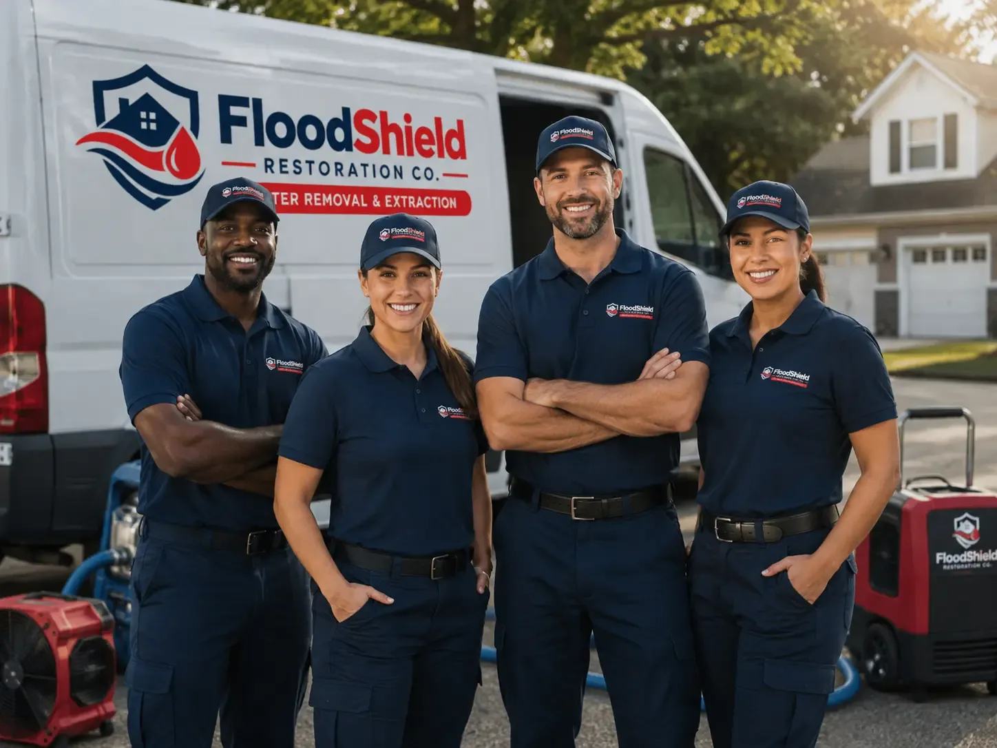 Flood Damage Restoration company in New Haven, IL